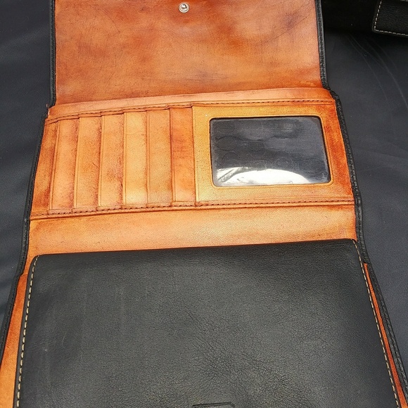 Coach bag purse shoulder bag with matching wallet - Picture 5 of 6